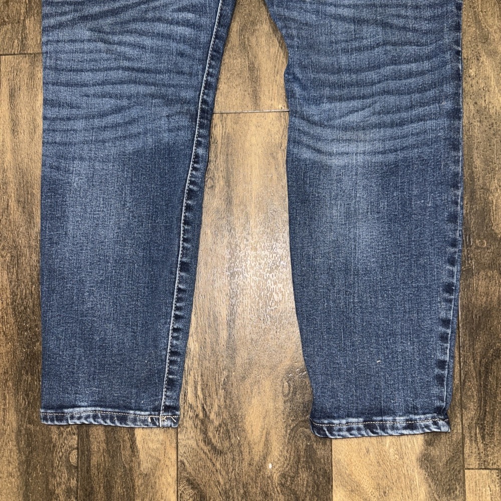 Lucky Brand Bridgette High Rise Skinny Dark Wash Denim Jeans Women's Size 12/31A - Picture 7 of 9